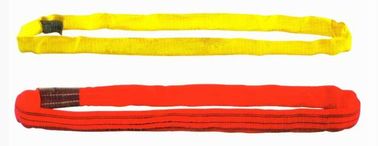Componentes de la grúa de arriba para el tipo sin fin de elevación de las mercancías, roja o amarilla del poliéster de la honda redonda