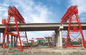 Grúa de pórtico de doble viga de armazón para construcción de puente